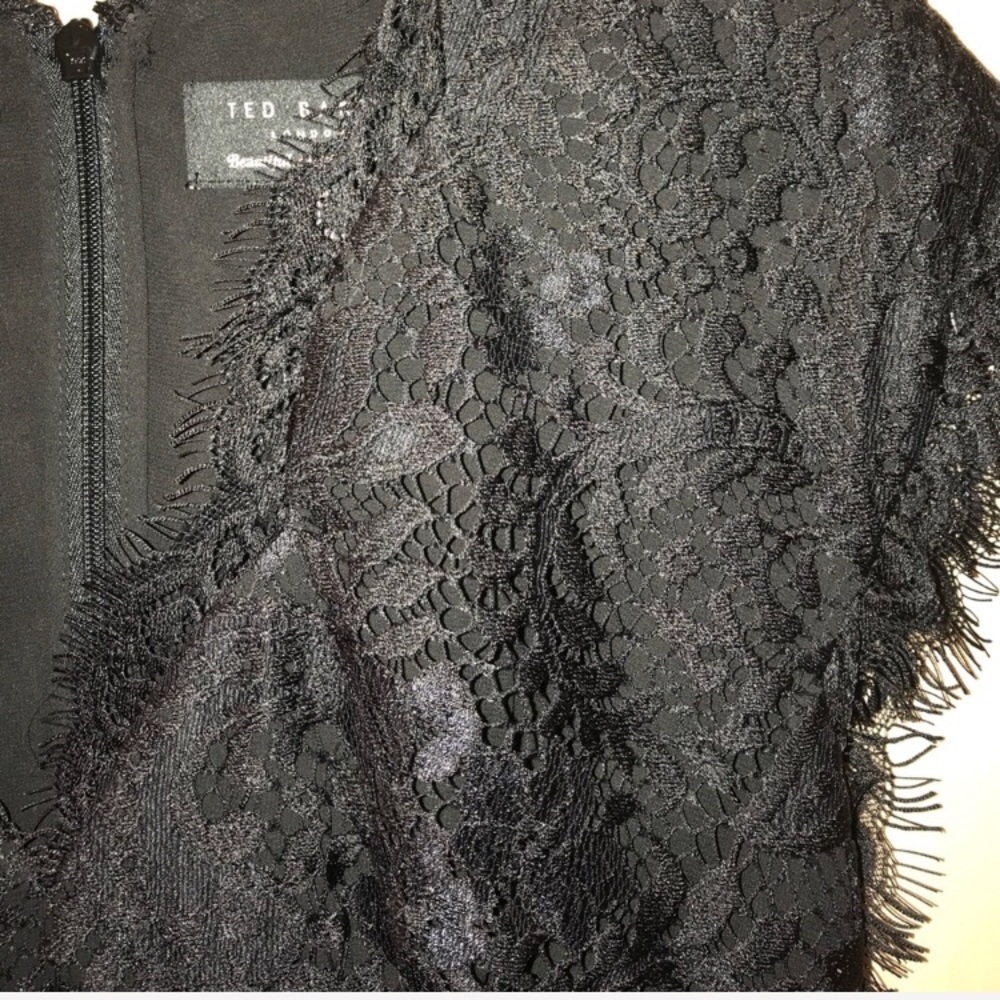 TED BAKER  black  All black LACE BODICE dress NWT SEE LISTING - Picture 9 of 17